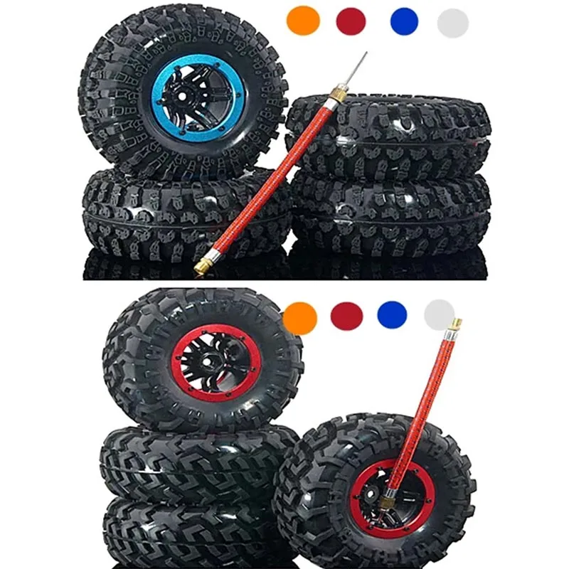 4 шт. надувные шины 12 мм диаметр обода колеса 2 мм|beadlock wheels|12mm hex hubbeadlock rims |