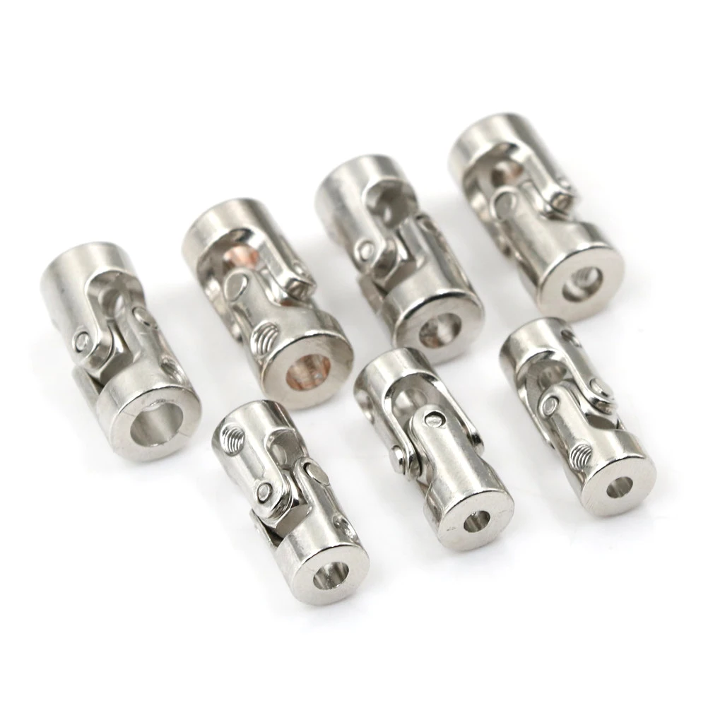 Metal Cardan Joint Gimbal Couplings Universal Joint for 4*3mm/4*4mm/5*4mm/5*5mm/5*6/6*6mm RC Boat Parts Accessarie