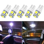 5X T10 W5W Светодиодная CAN-шина без ошибок лампа для opel astra j peugeot 307 bmw e46 kia cerato nissan teana seat ibiza