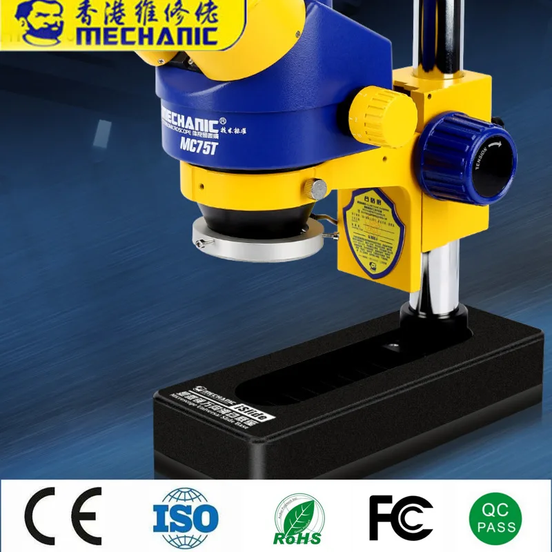 

4 Sets MECHANIC ISLIDE Microscope Universal Sliding Base Aluminum Alloy Mobile Bottom Fixed Support for Directional Maintenance