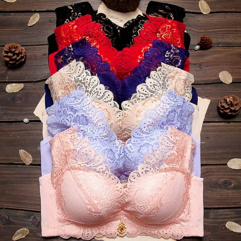 Сексуальный глубокий u образный бюстгальтер для женщин пуш ап нижнее белье без