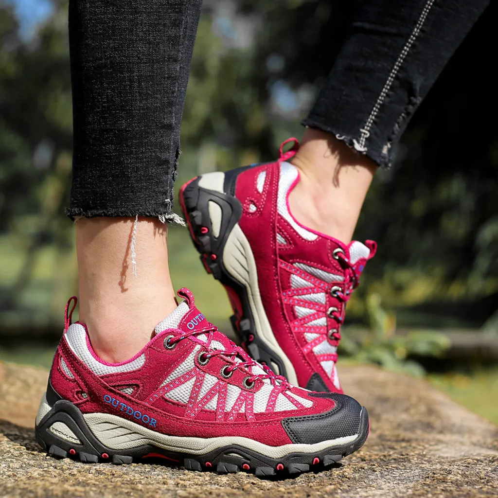 Женская дышащая Спортивная обувь из сетчатого материала Легкие Нескользящие