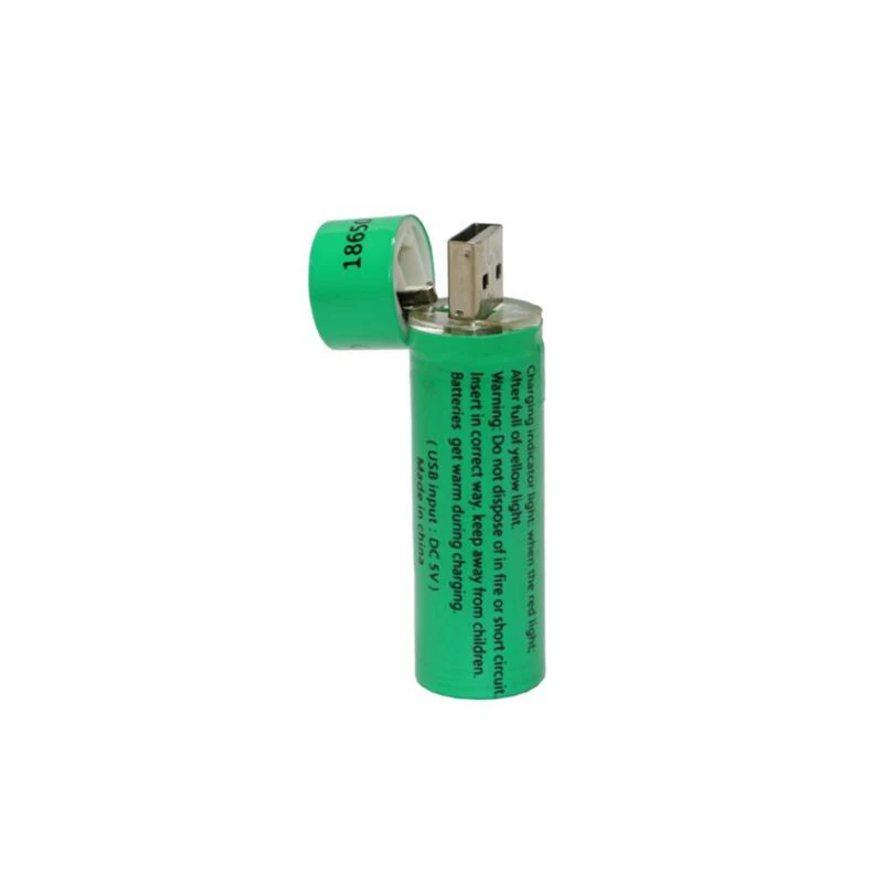 GTF 18650 3 7 в USB перезаряжаемая литий-ионная батарея зарядный разъем для фонарика 3800