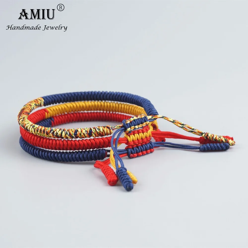 AMIU 3 шт. тибетские ювелирные изделия буддийский удачный Шарм браслеты и для