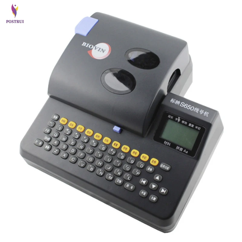 Термоусадочная трубка Электронная Надписи машина ПВХ трубки принтер с двойной