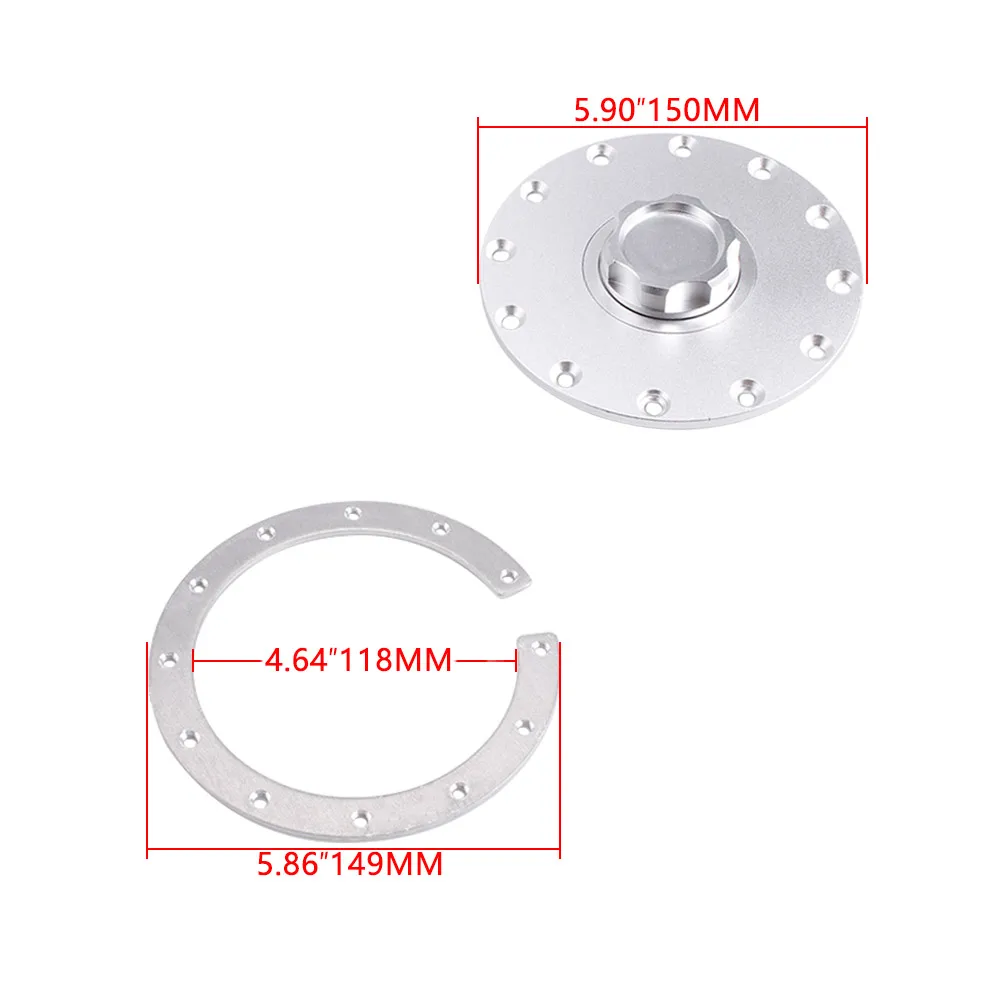 Заготовка алюминиевый Универсальный Топливный элемент/крышка резервуара для