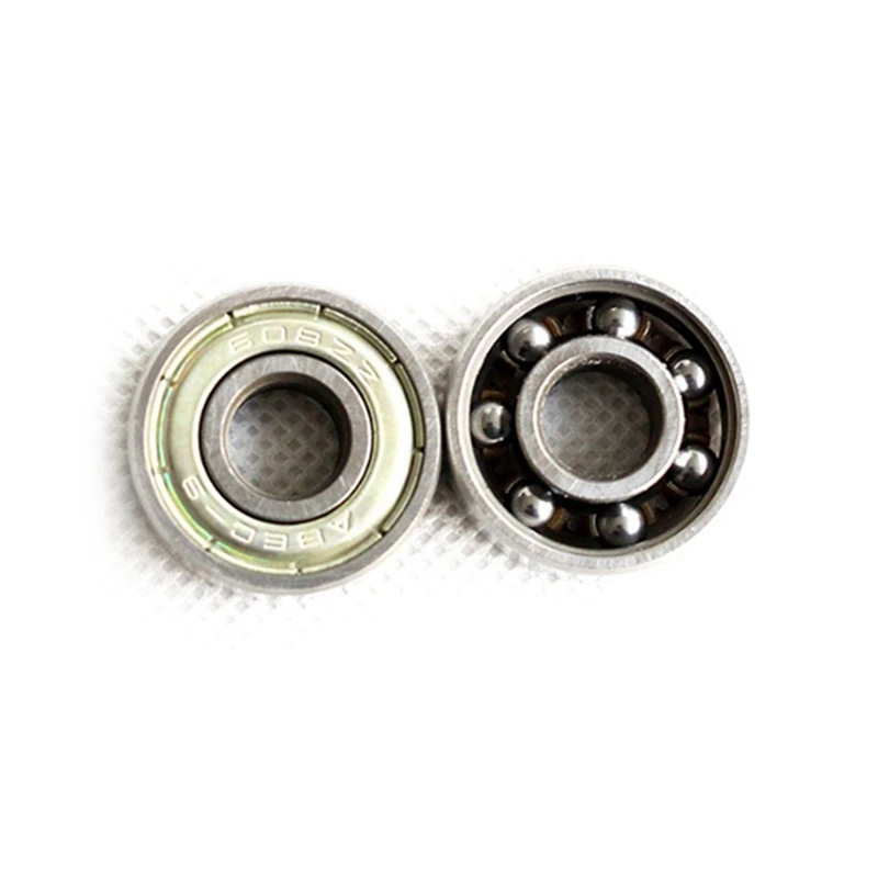

8Pcs Metal 608 ZZ Silver Bearings, Universal Accessories with Motor Mount Adjustable Brushless Motor Holder