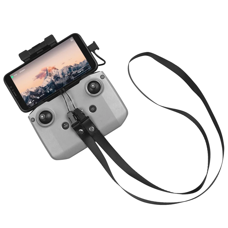 

Mavic Air 2 Remote Control Lanyard 3D Printed Fixed Clip Neck Strap Transmitter Bracket Mount Holder For DJI Drone Accessories