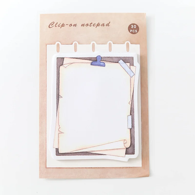 6 видов конструкций планировщик жизни Липкие заметки блокнот бумажная этикетка