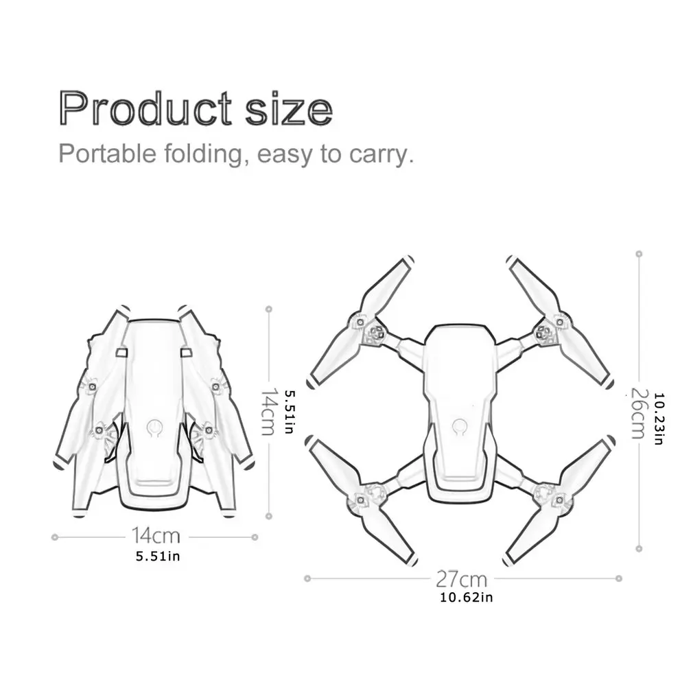 

Remote Control Air Pressure Fixed Height Four Axis Aircraft 1080p High Definition Take Pictures Gestures Uav