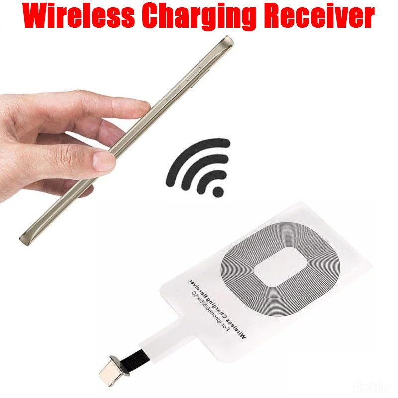 Приемник беспроводной зарядки QI 5 Вт Type C USB C|Беспроводные зарядные устройства| |