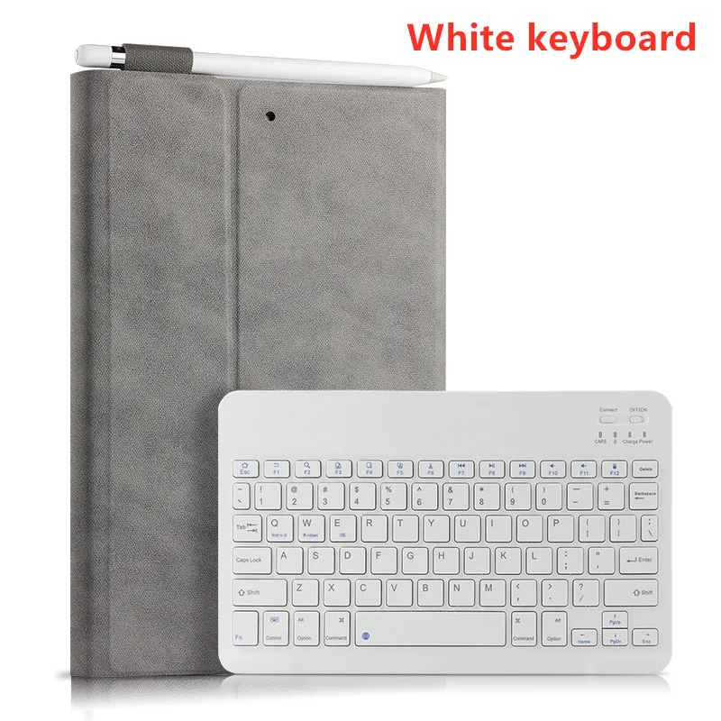 gray Чехол для ipad air 3, защитная Беспроводная Bluetooth клавиатура, защитный чехол для ipad Pro 10,5 дюймов ipad air, чехол для планшета - Цвет: gray