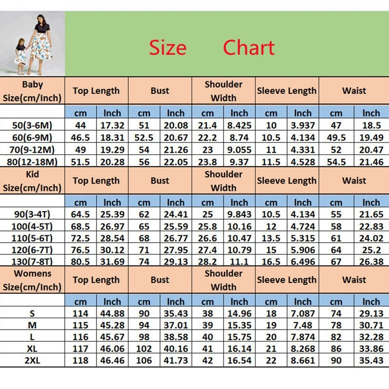 

Baywell Summer Mom Girls and Little Baby Family Matching Outfits Short Sleeve Dinosaur Prints Family Matching Dresses