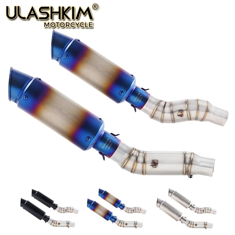 

Modified Middle Link Pipe Slip-On For kawasaki Z1000 Z1000J/R Ninja1000 Z 1000 Z1 Single Side Motorcycle Exhaust Muffler Escape