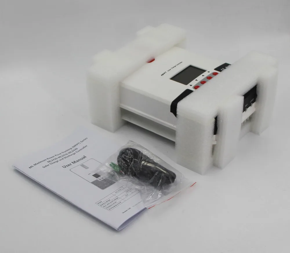 MPPT 20A/30A/40A/60A контроллер солнечного заряда lcd Солнечный регулятор контроллер системы солнечных батарей Автоматическая идентификация напряжения