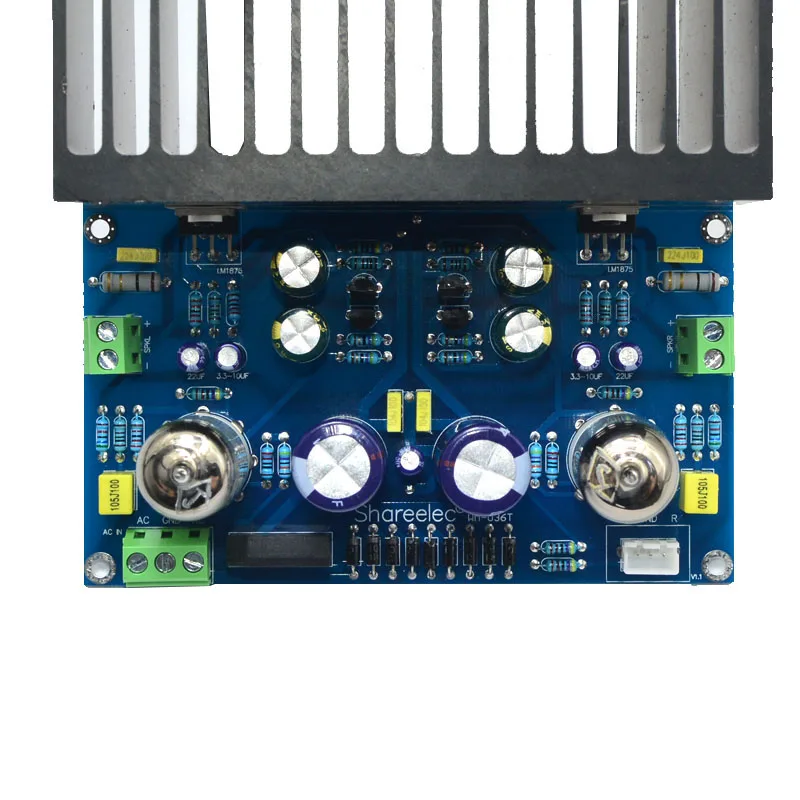 Плата усилителя вакуумной трубки HIFI электронный клапан усилитель 6J1 + LM1875