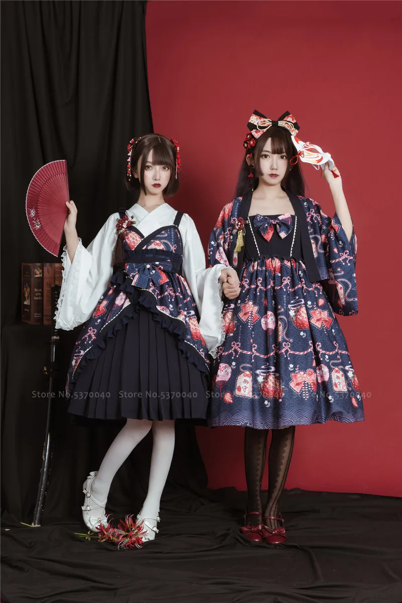 Женский карнавальный костюм Elf вечерние костюмы в японском стиле ретро каваи JSK| |