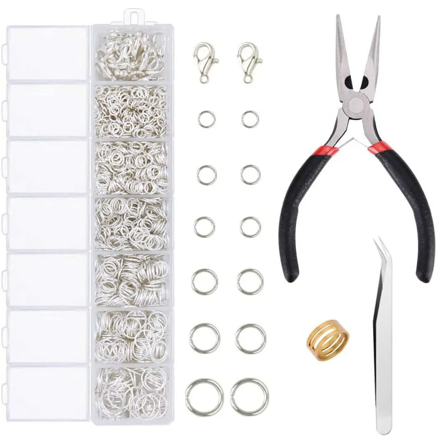 Застежка-карабин для браслета сережек и крючков 4-10 мм 1500 шт. | Украшения