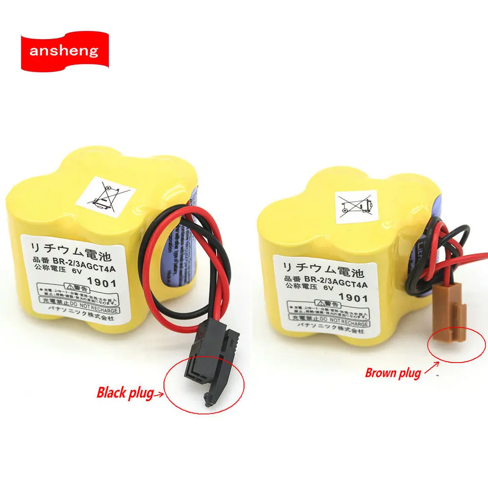 10 шт./партия BR-2/3AGCT4A 6V PLC BR-2/3AGCT4A литиевая батарея с A98L-0031-0025