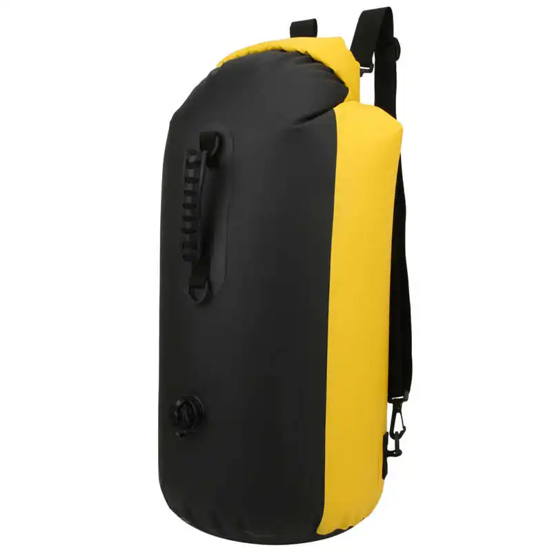 60L Waterproof Bag Outdoor Dry Swimming Drifting Trekking Inflatable Backpack Sealing Camping |