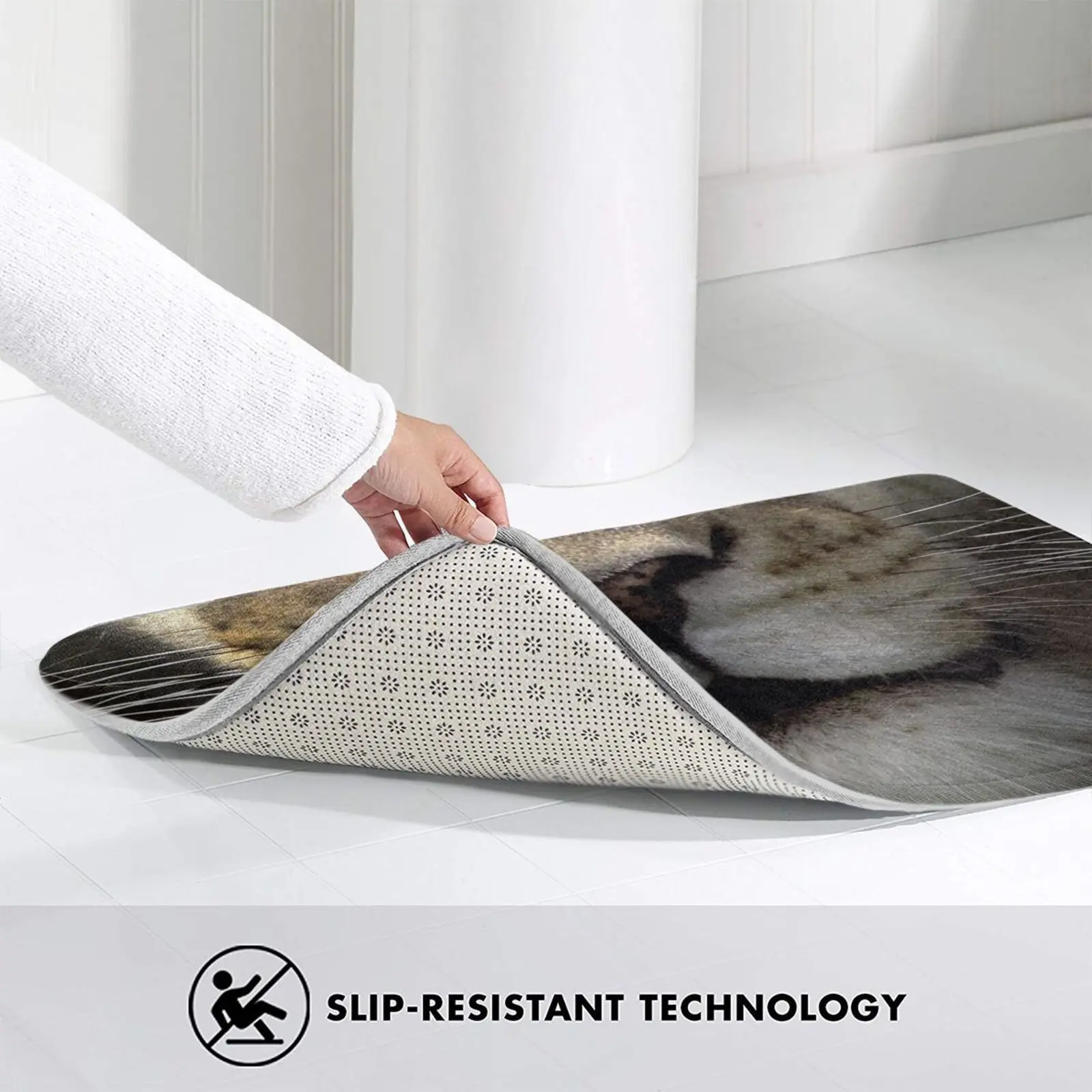 Сексуальный коврик для львины Противоскользящие коврики пола спальни носа