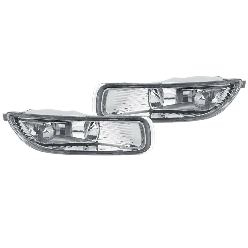 Для Toyota Corolla 2003 2004 ПАРА чистый передний бампер противотуманный Светильник лампы с