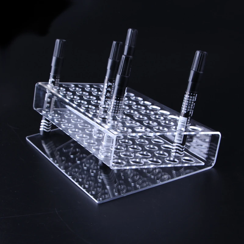 30/50 отверстий держатель для маркеров акриловый Настольный органайзер 2 размера
