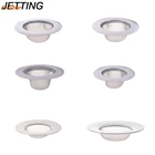 Струйный Круглый фильтр из нержавеющей стали, сливной фильтр для кухни канализационный фильтр для раковины, сливной фильтр для волос и фильтры, фильтр для раковины в ванной