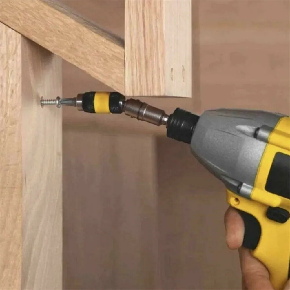 

Magnetic Screw Drill Tip Screw Drill Impact Pivoting Quick Change Locking Bit Holder Electric Screw Drill Accessory