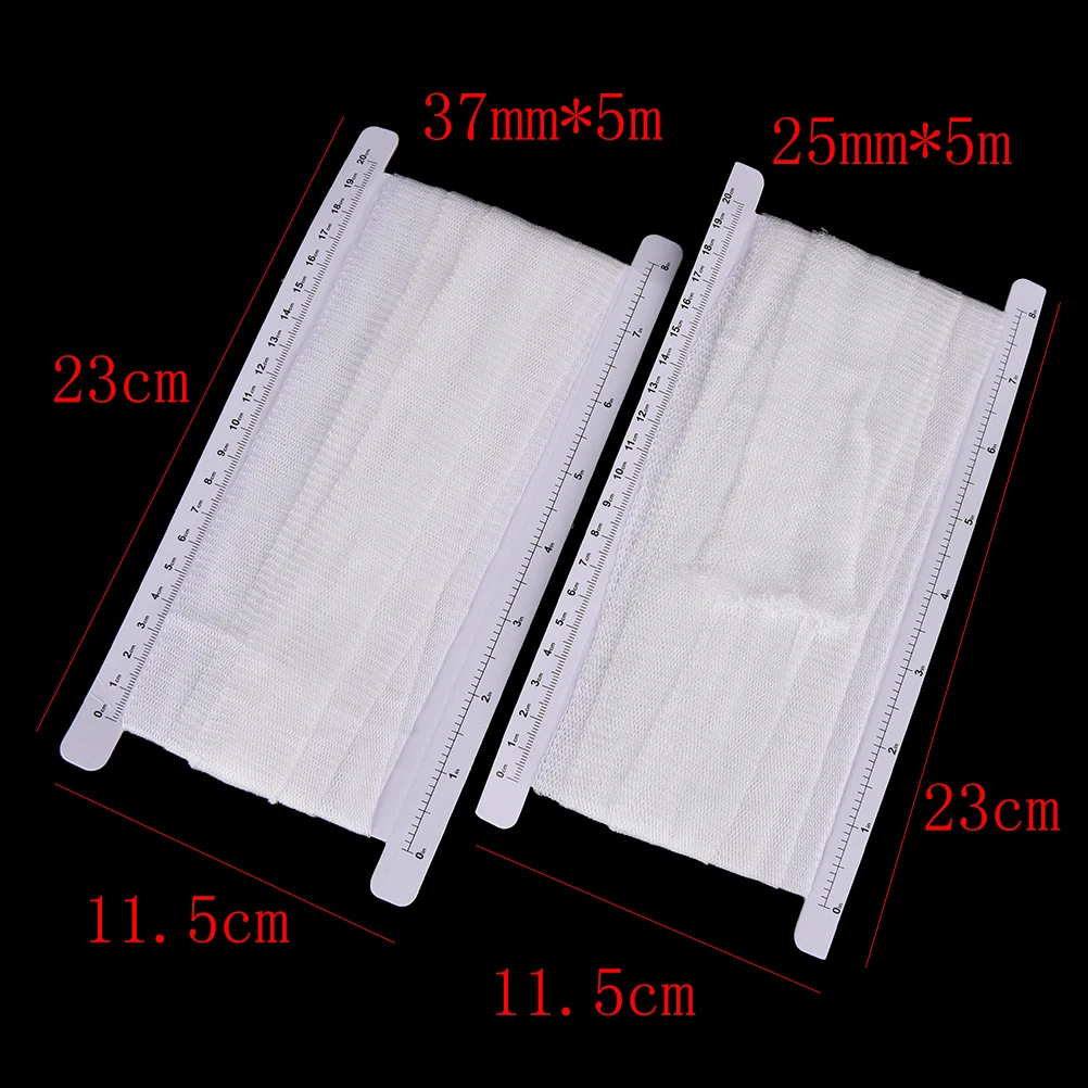 

New 5M 25/37mm PVA Portable Water-soluble Feeder Fishing Net Refill Pack Carp Fish Stocking Bait Bag Outdoor