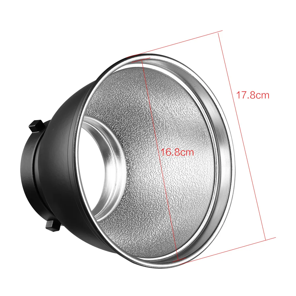 

7inch 18cm Bowens Mount Standard Reflector Diffuser 10/30/50 Degree Honeycomb Grid for GODOX NEEWER Studio Strobe Flash Light