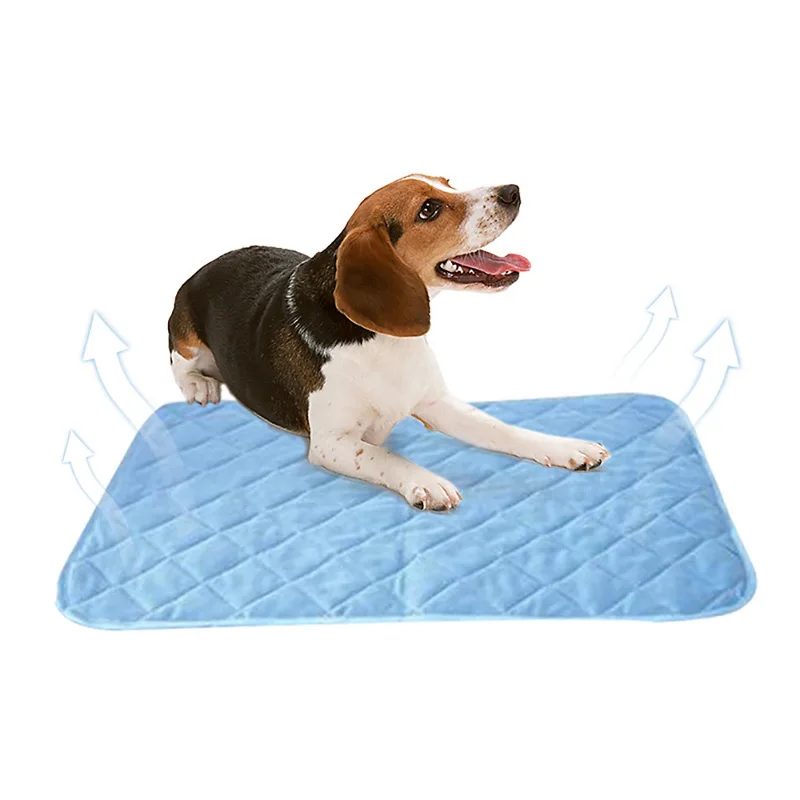 Коврик для питомца летняя охлаждающая Подушка коврик собачьи матрасы лежанки