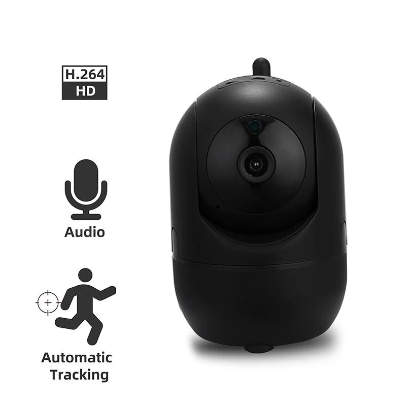 YCC365 Baby Monitor IP Camera Auto Tracking HD1080p Home Wifi Security Surveillance CCTV Children Accompany Robot | Безопасность и