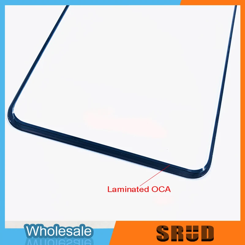 Изогнутое переднее внешнее стекло для экрана с клеем OCA Samsung Galaxy S8 Plus S9 S10 Note 8 9 10 S20 +