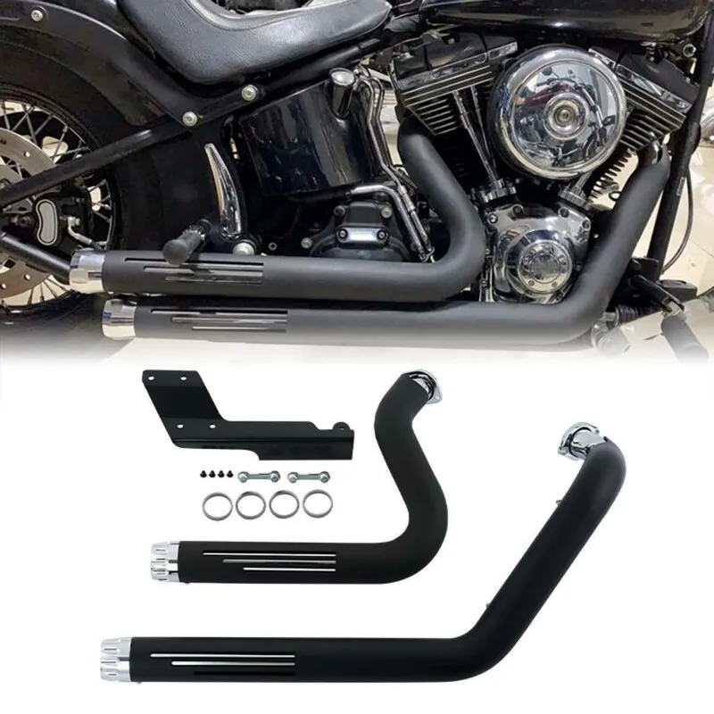 Мотоцикл глушитель выхлопной трубы набор для Harley Sportster XL модели XL883 XL1200 2014-2020 |