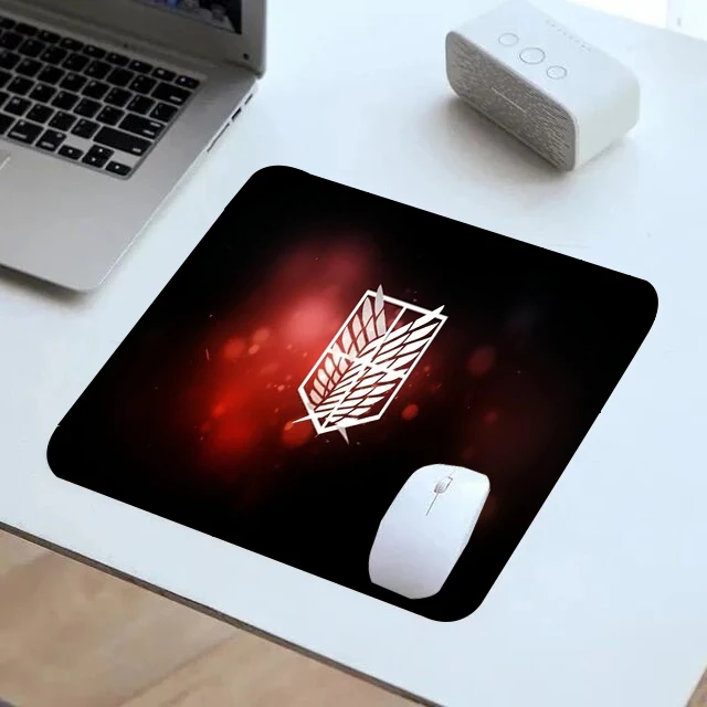 

New Attack on Titan Mousepad Kawaii Computer Gaming Accessories Mouse Mat Mouse Pad Gamer Non-slip Mausepad Deskmat Mause Pad
