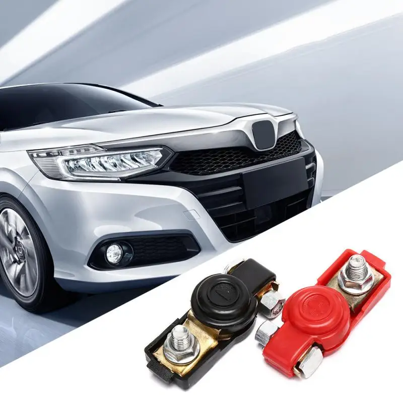 2 шт. Авто Батарея разъема Quick Release зажимы клемм Кепки универсальные автомобильные