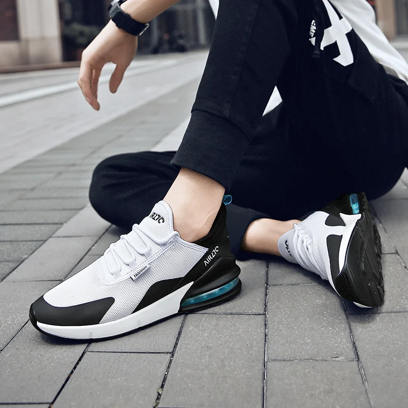 Seedstar Men Sneakers Breathable Air Mesh Outdoor Sport Shoes Spring Autumn Couple Cushion Flats Training Running 38-45 | Обувь