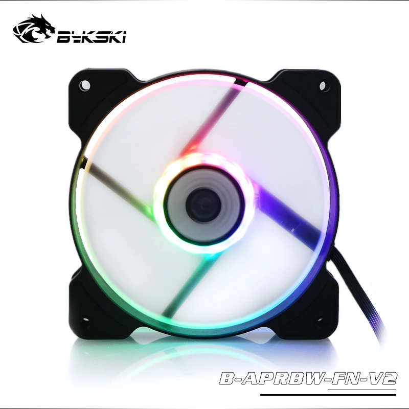 Bykski B APRBW FN V2 Fans диафрагма ПК RBW 5 в 12 см для компьютера Водяной кулер с радиаторами