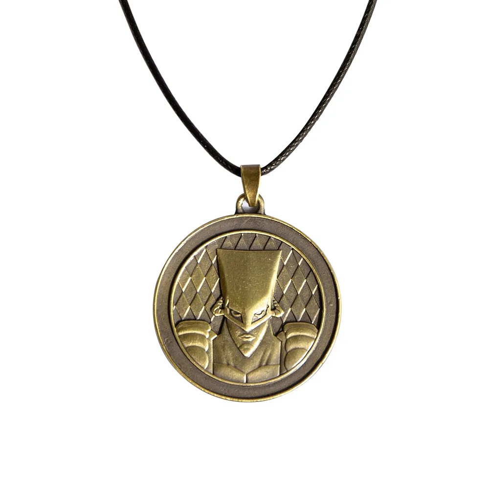 

Jojo's Bizarre Adventure Necklace Keychain Men Women Dog Tag Pendant Accessories Anime Figure Necklaces Adult/Kids Jewelry Gifts
