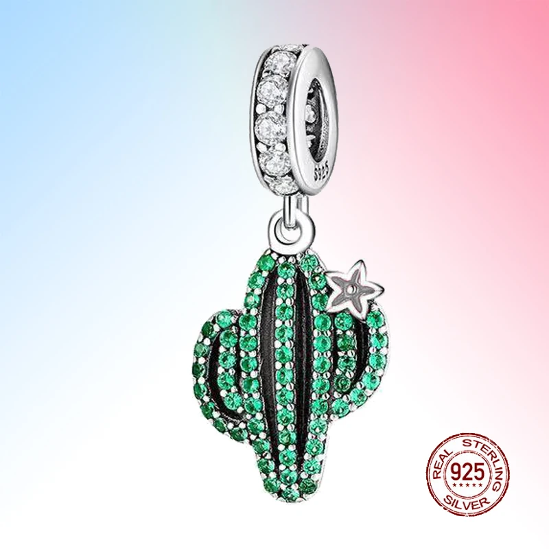 

2021 New Original 925 Silver Accessories fit Pandora charms beads Bracelet for women DIY Pendant Bijoux Jewelry Gift