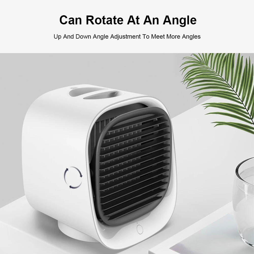 

Mini Air Conditioner aire acondicionado portatil Fan USB Charging Air Cooler Fan Air Conditioner Cooling Fan for Home
