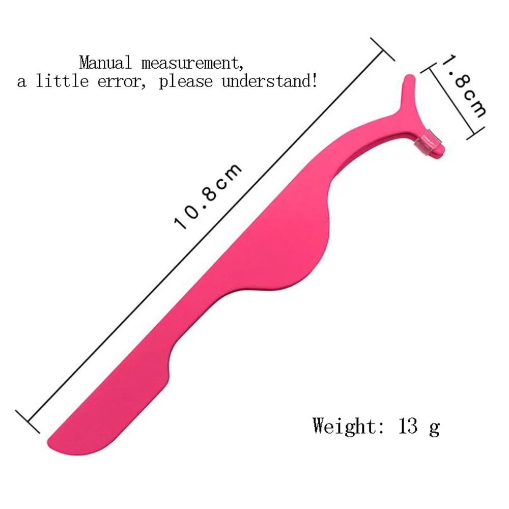 MJS 1 шт. разноцветные накладные ресницы износ магнит Пинцет диагональный зажим