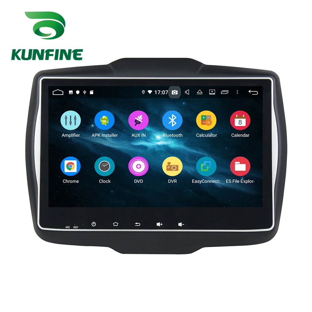 Android 9,0 Octa Core 4 Гб Оперативная память 64 Гб Встроенная память автомобильный DVD gps навигационный мультимедийный плеер автомобиля стерео для Jeep Renegade радио