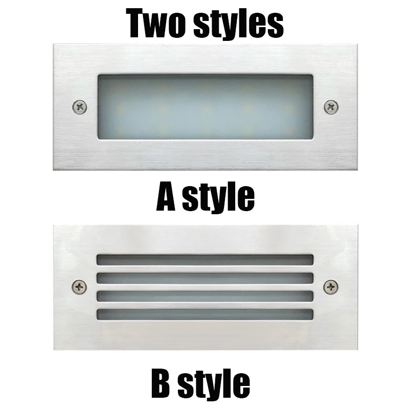 Светодиодный Палуба Шаг светильник 3 Вт 4 для подземных ламп встраиваемый