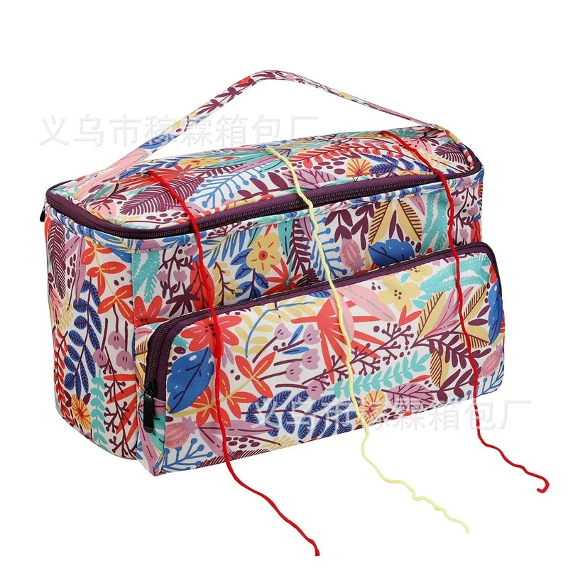 

12 видов стилей вязальная сумка органайзер для хранения пряжи чехол для вязания крючком вязальные спицы шерстяная деталь для женщин
