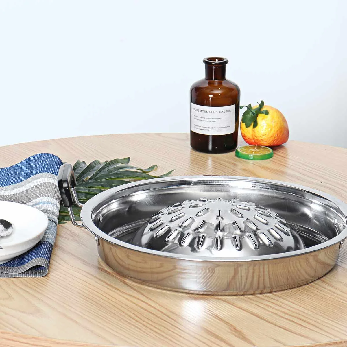 Тайская алюминиевая стильный гриль для барбекю кастрюля кухонный кухонные