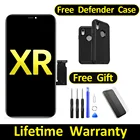 Сменный ЖК-экран AAAA +++ для iPhone XR, ЖК-дисплей в сборе для iPhone XS, замена экрана + Бесплатный защитный чехол