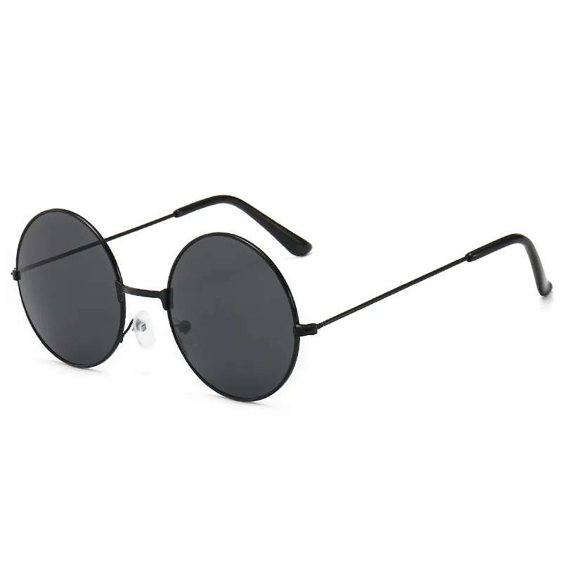

2@#1Pcs Men Women Fashion Glasses Driver Goggles Brand Designer Car Accessories Retro Vintage Sunglasses Round Metal Sunglasses