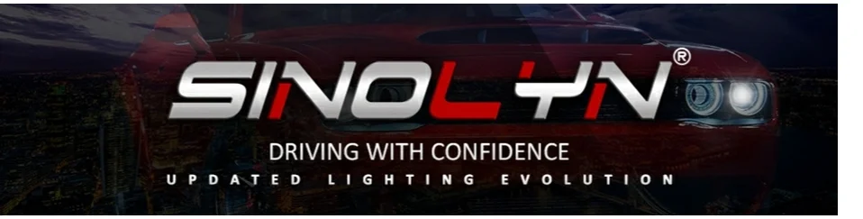 SINOLYN супер 3,0 ''h1 HID би ксеноновые линзы проектор фары H1 H4 H7 рассеиватель фар полностью металлический автомобиль Стайлинг части автомобилей